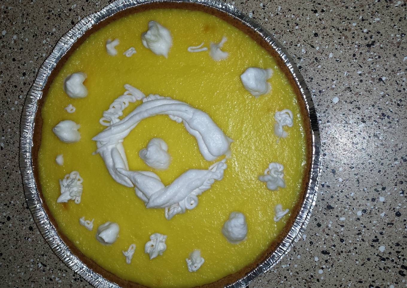 Lemon pie.