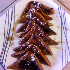 A picture of Stevi's French Toast.