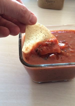 A picture of Jeff's Salsa.