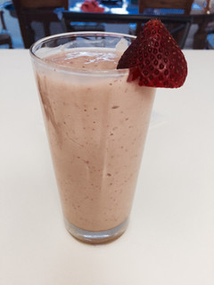 A picture of Healthy Strawberry Banana Avocado Smoothie.