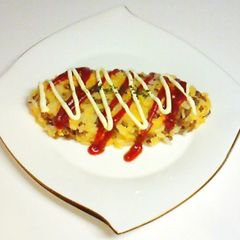 Great for Lunch - Simple! Natto Omurice A picture of Great for Lunch - Simple! Natto Omurice.