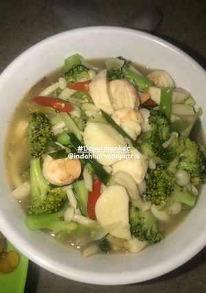 Foto resep Brokoli Cah Jamur