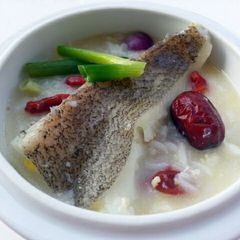 Hallibut Fish Congee A picture of Hallibut Fish Congee.