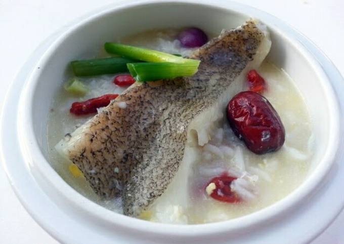 Hallibut Fish Congee