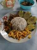 Nasi Lemak dengan Sambal Pete