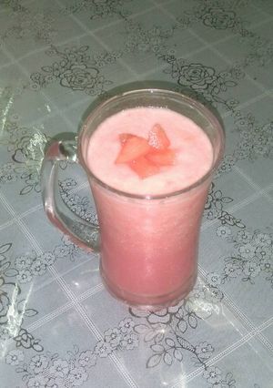 A picture of Watermelon milk shake.