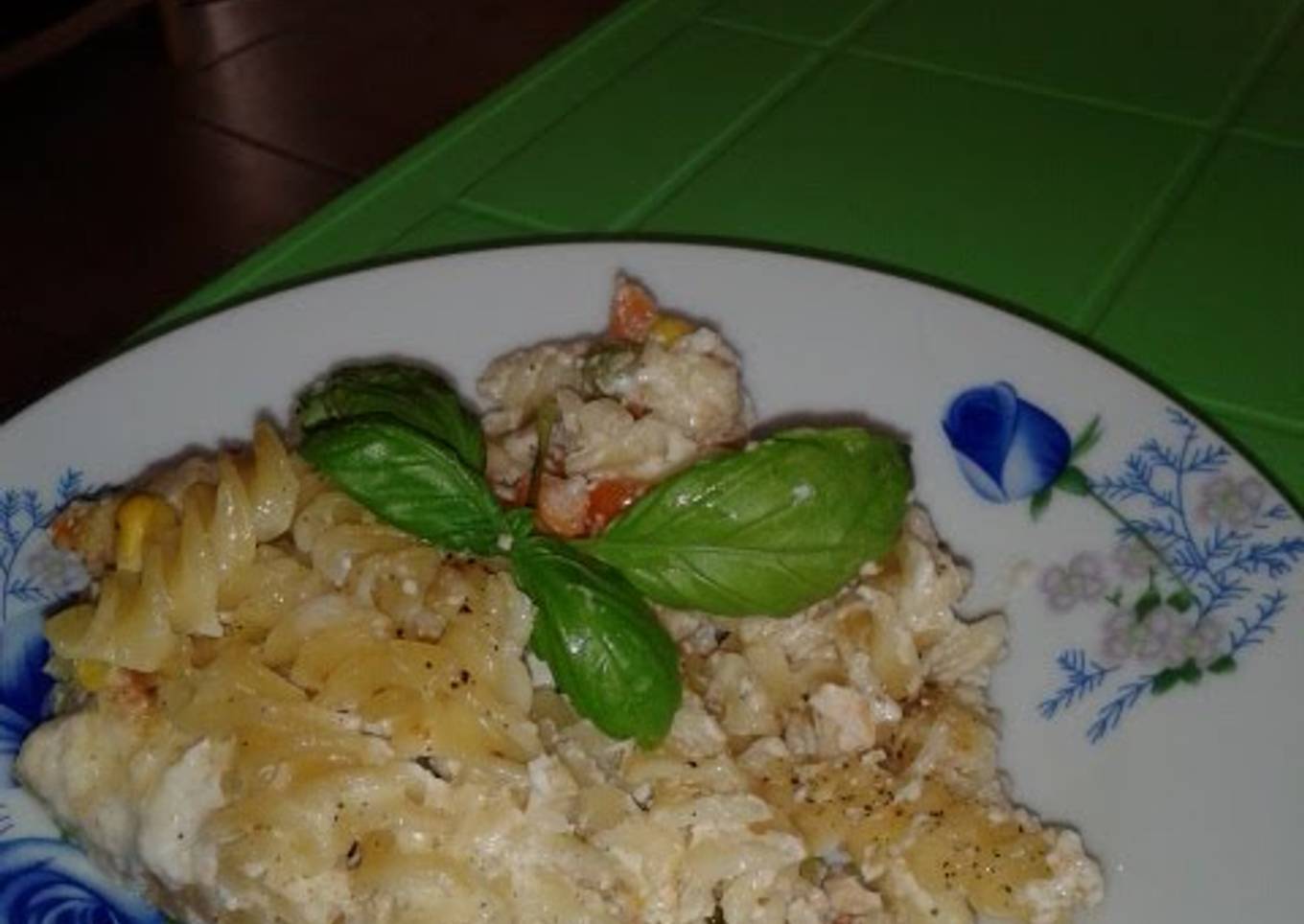 Shish Tawook Pasta Bake