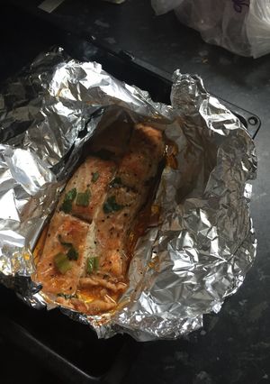 A picture of Oven Baked Soy Salmon.