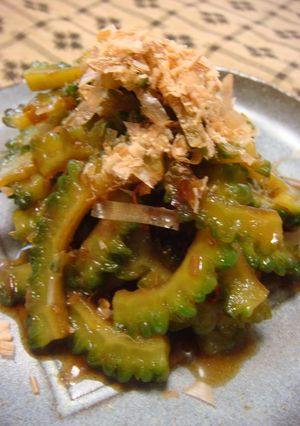 A picture of Bitter Melon Side Dish.