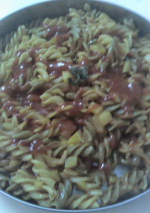 A picture of Veggie Pasta.