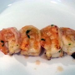 A picture of Shrimp on the Barbie.