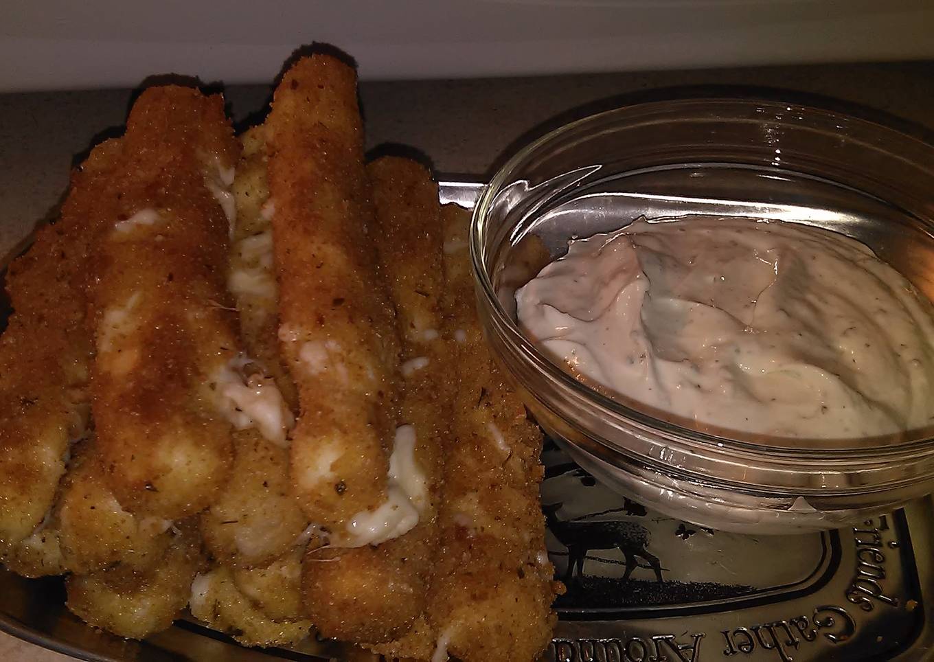 Nikki's Mozzarella cheese sticks