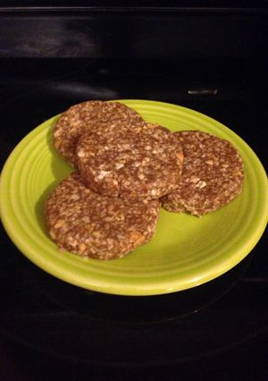 A picture of No Bake Protein Bars.