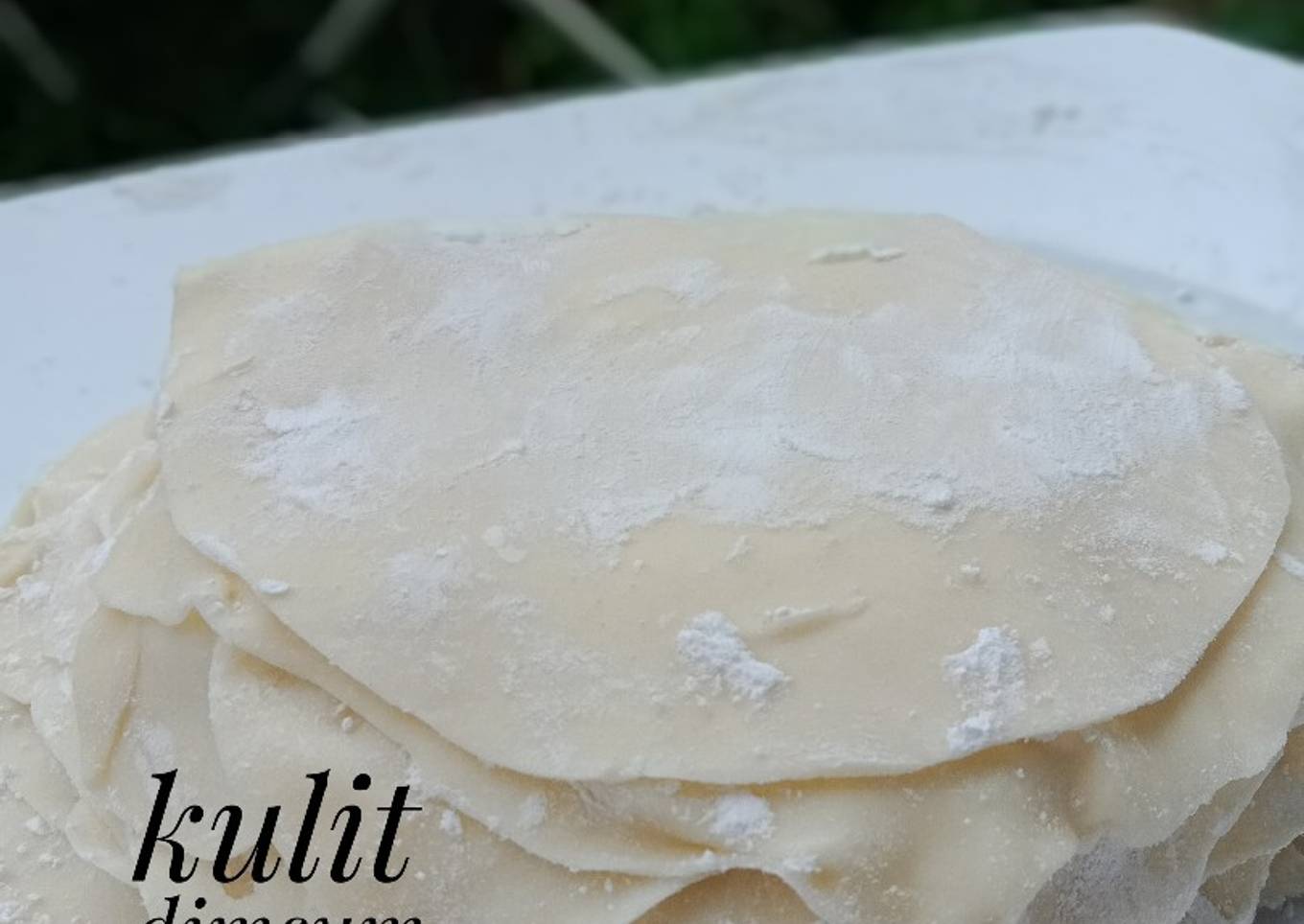 Kulit Dimsum - Gyoza - Mandu (Gilas pakai botol)
