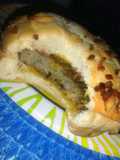 Onion lovers Turkey burger