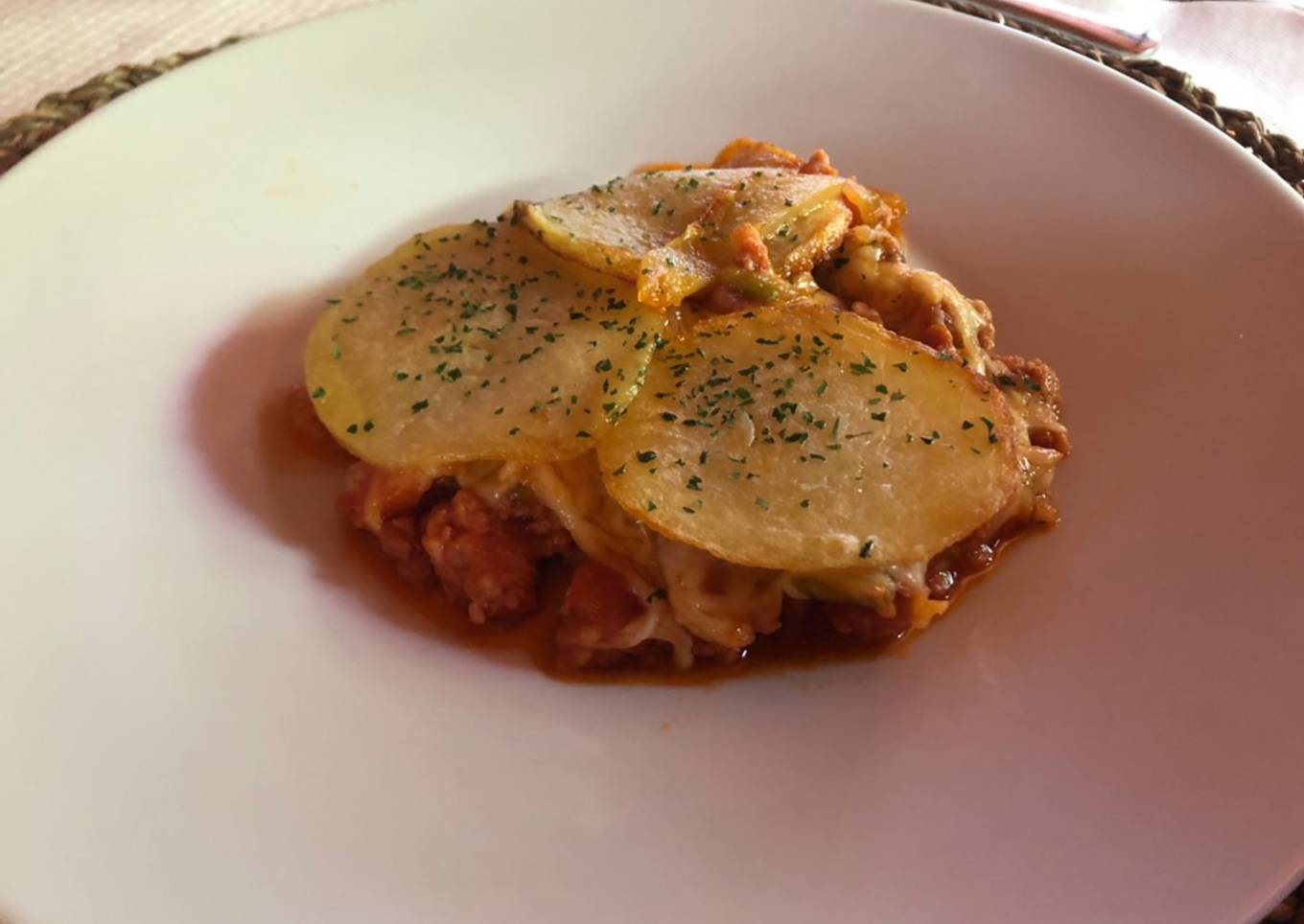 Pastel de carne y patata panadera 🥔