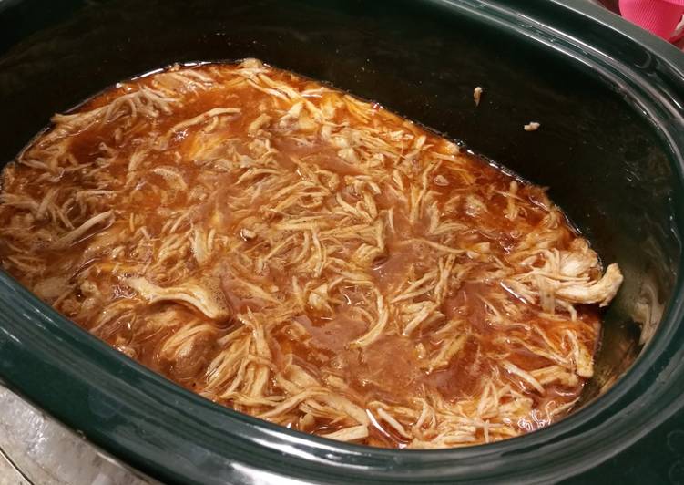 Recipe of Award-winning My Daughter in Laws NC Pulled Chicken BBQ