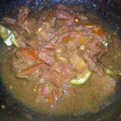 A picture of Sambal Tomato (Tomato Condiment).
