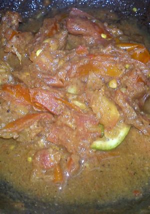 A picture of Sambal Tomato (Tomato Condiment).