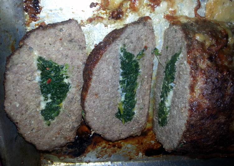 Easiest Way to Make Quick stuffed meatloaf