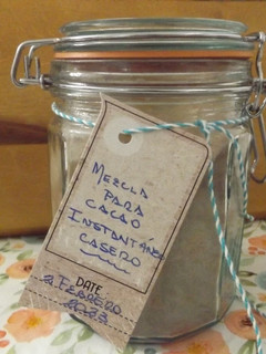 Una foto de Mezcla para cacao instantáneo