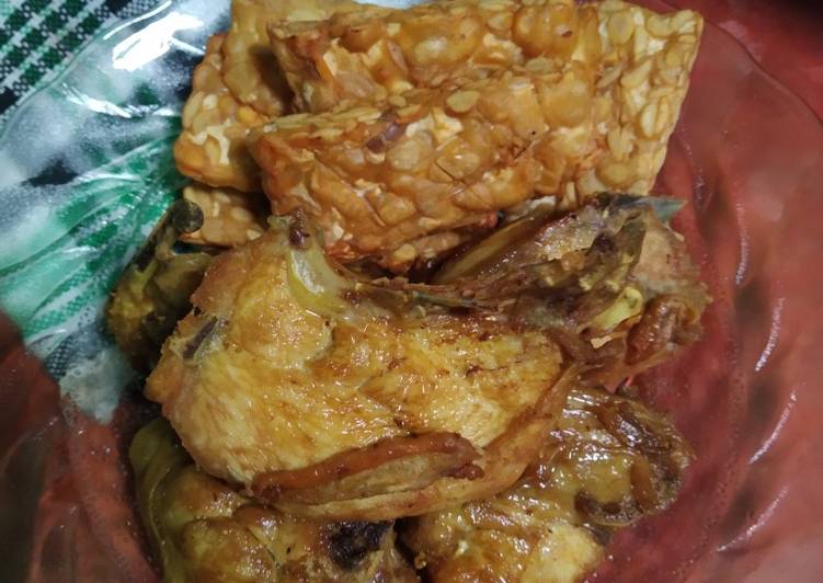 10. Meal Prep(1) : Ayam Goreng Ungkep Kuning - ala Mamah Afa