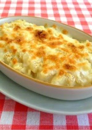 A picture of Macaroni Gratin with Soy Milk & Rice Flour.