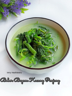 Foto resep Bobor Bayam Kacang Panjang
