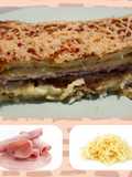 Savory French Toast with Ham and Cheese