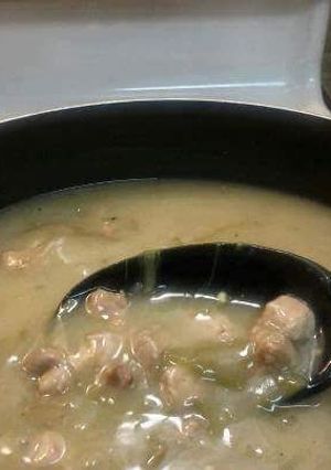 A picture of Pork Green Chili.
