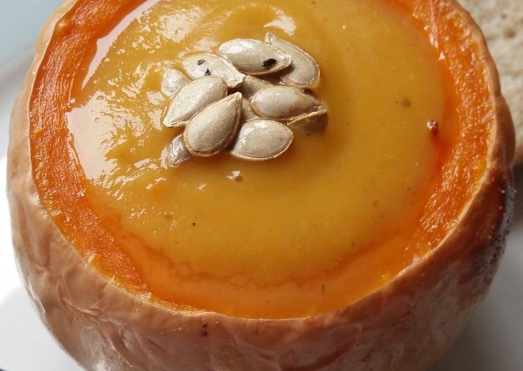 Recipe of Perfect Vickys Roasted Butternut Squash &amp; Parsnip Soup GF DF EF SF NF