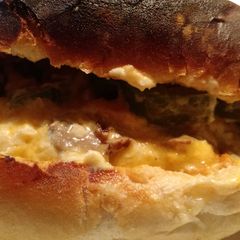 A picture of Canadian steak sandwich.