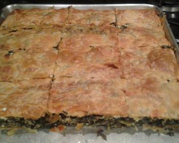 The New Way Making Recipe Spanakopita Greek Spinach and Feta Pie Delicious Steady