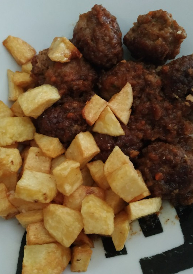 Una foto de Albóndigas en salsa