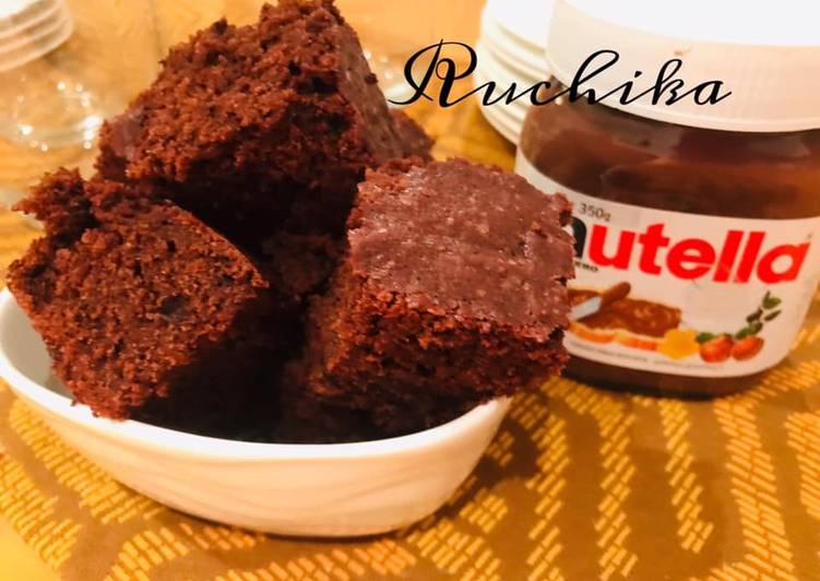 Step-by-Step Guide to Prepare Homemade Nutella Brownies
