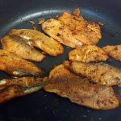 A picture of Lemon spice pan fried tilapia.