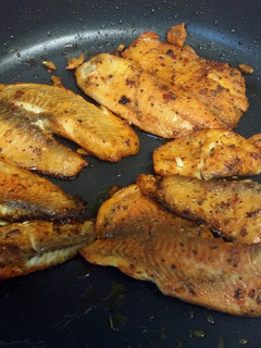 A picture of Lemon spice pan fried tilapia.