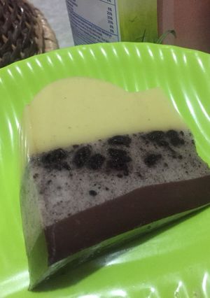Foto resep Puding alpukat oreo coklat