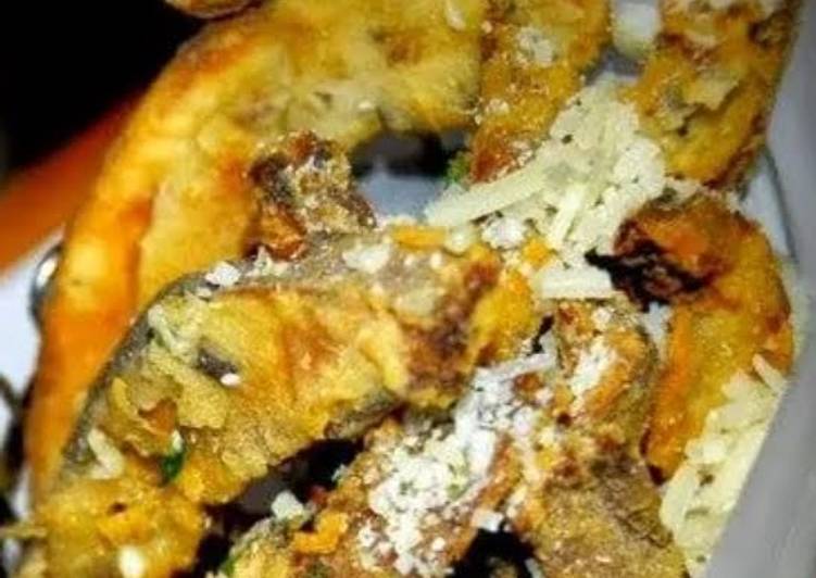 How to Prepare Recipe of Baked or fried portobello mushroom fries