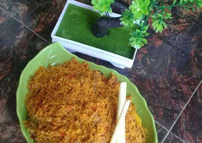 Yuk intip, Resep enak buat Serundeng daging sapi  sesuai selera