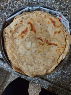 A picture of Ajwain paratha.