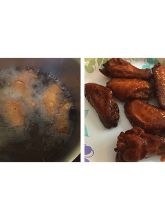 A picture of Fried Buffalo Chicken Wings.