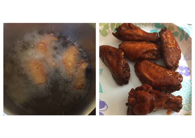 Fried Buffalo Chicken Wings Fried Buffalo Chicken Wings