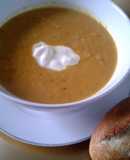 Curried Roasted Root Veg Soup