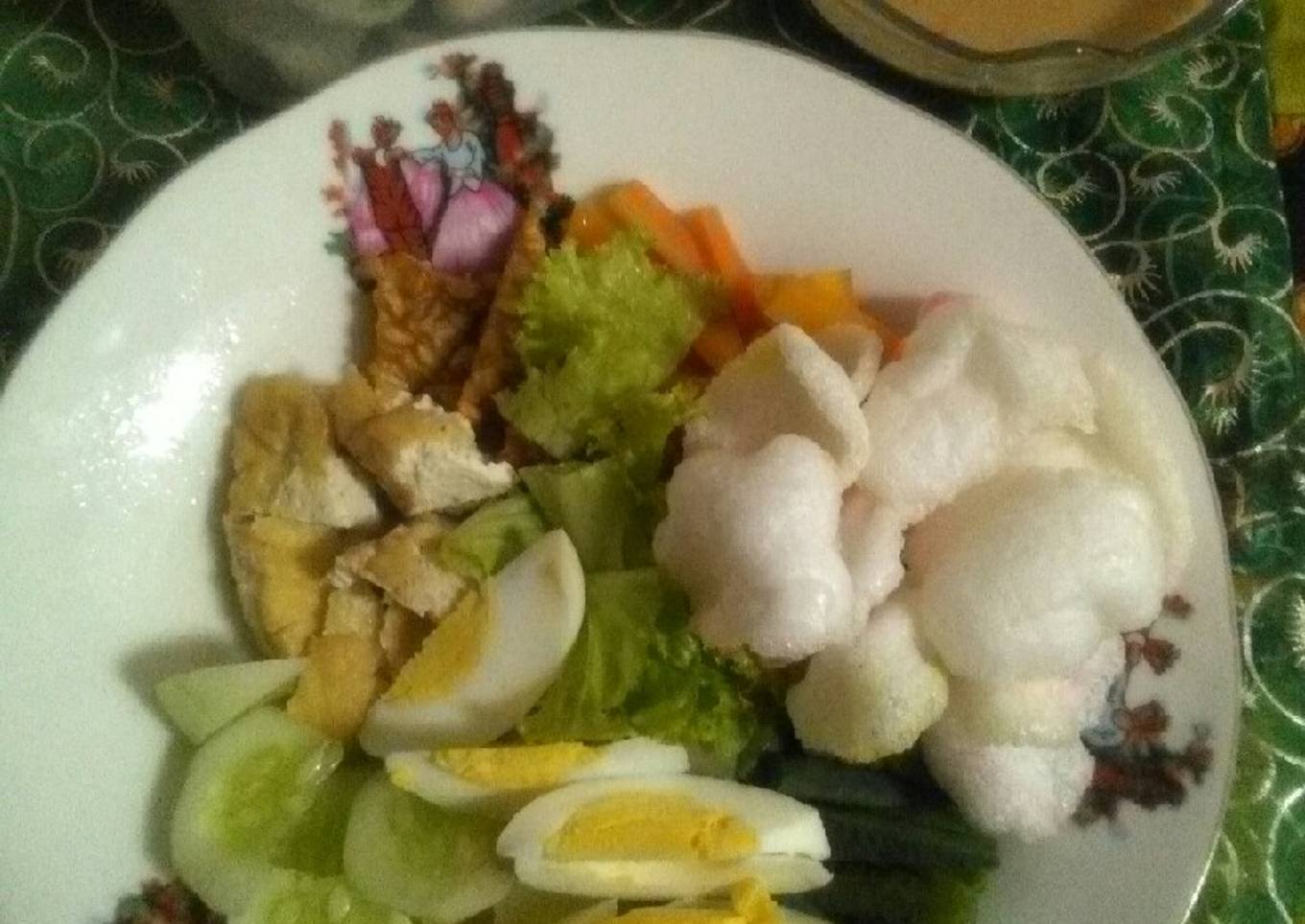 Gado gado bumbu simpel