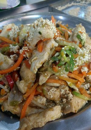 Una foto de Chop suey