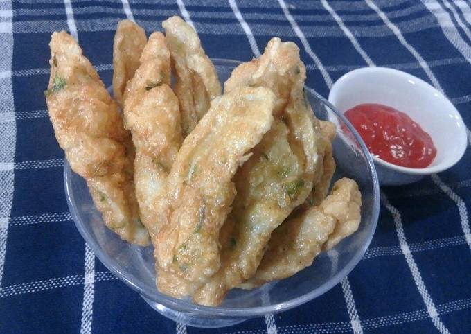 Otak otak ayam goreng