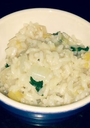 A picture of Vegan Ginger Risotto.