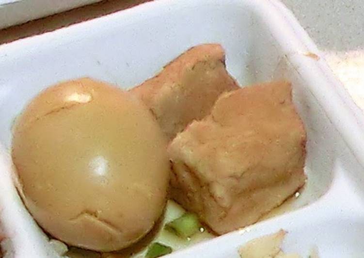 Recipe of Any-night-of-the-week Pork-kakuni with Eggs