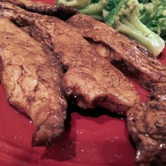 A picture of Honey Balsamic Chicken Tenders.